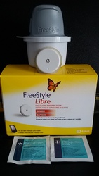 Сенсор Freestyle Libre для круглосуточного измерения сахара в крови